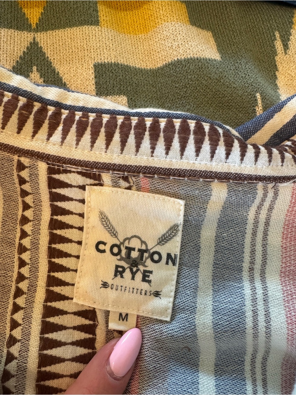 Cotton and Rye Button Up - Picture 3 of 3